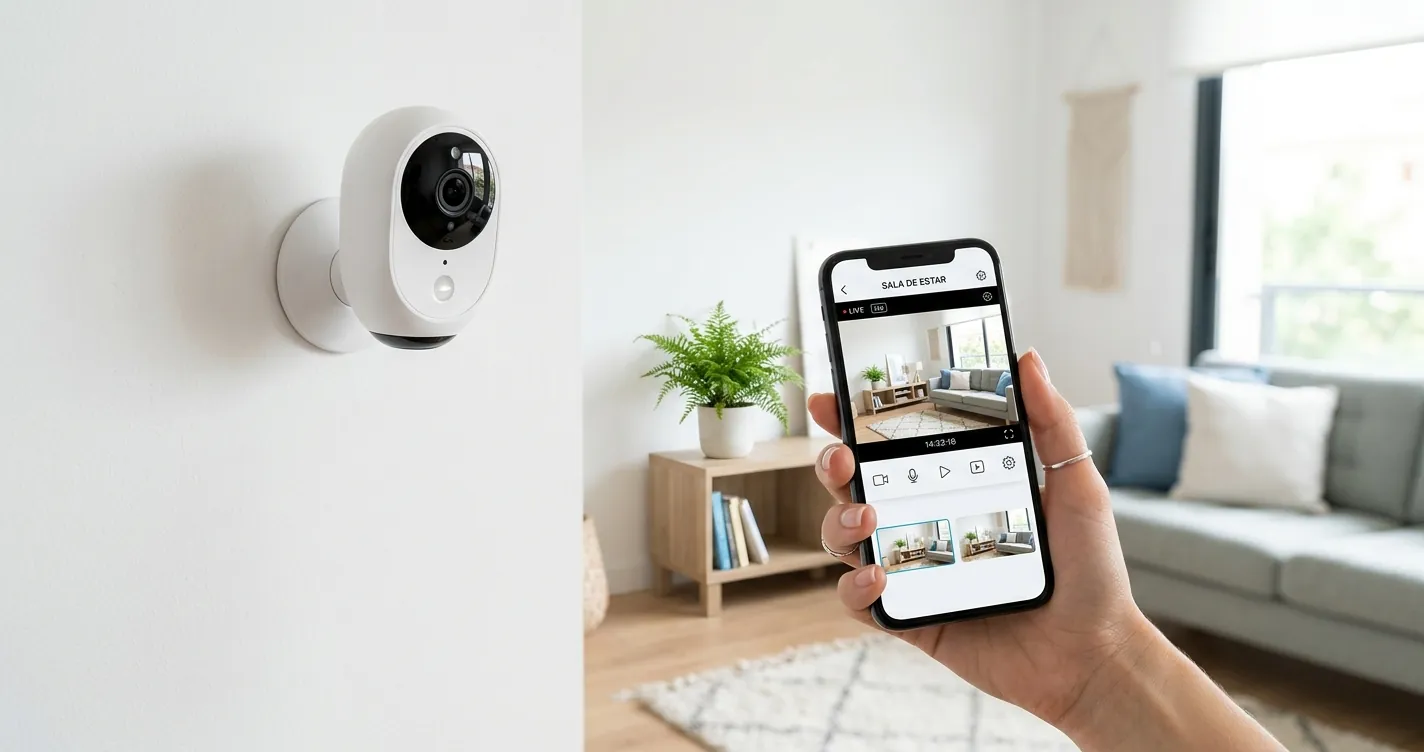 Configurar cámara Steren WiFi desde el celular con la app de videovigilancia en vivo