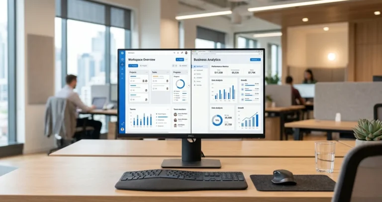 Configurar pantalla dividida en Windows con dos ventanas lado a lado en un monitor de escritorio